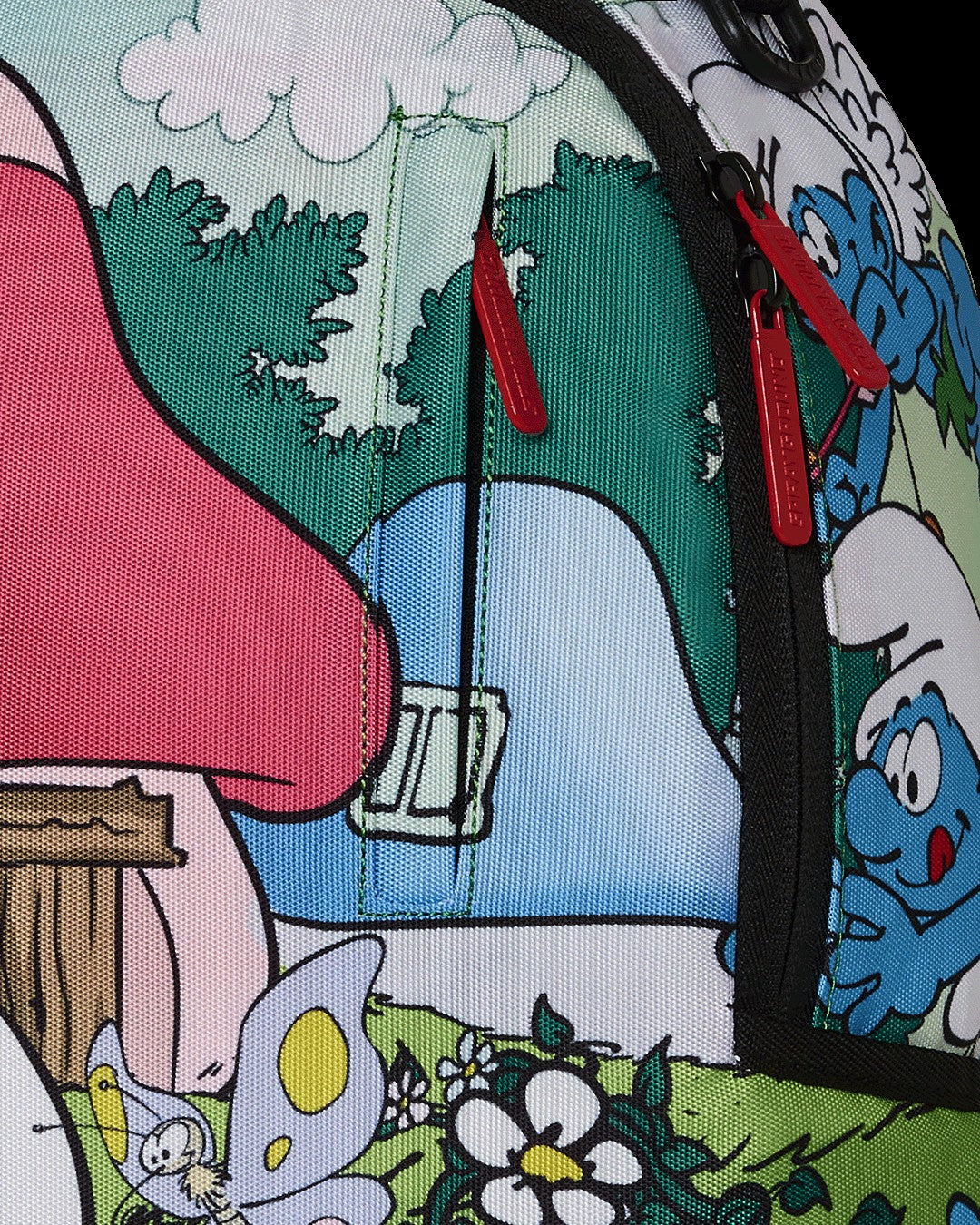 Sprayground SMURFS IN THE GARDEN BACKPACK