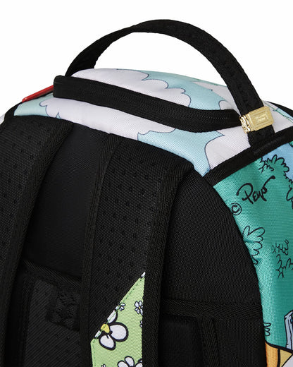 Sprayground SMURFS IN THE GARDEN BACKPACK