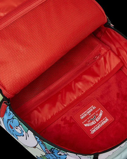 Sprayground SMURFS IN THE GARDEN BACKPACK