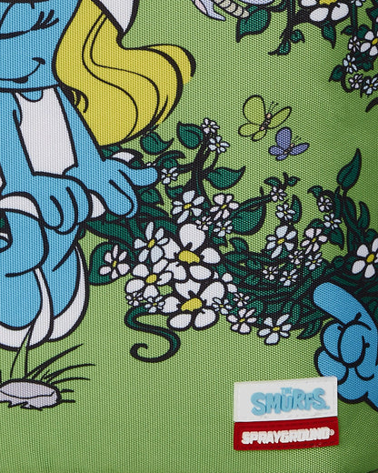 Sprayground SMURFS IN THE GARDEN BACKPACK