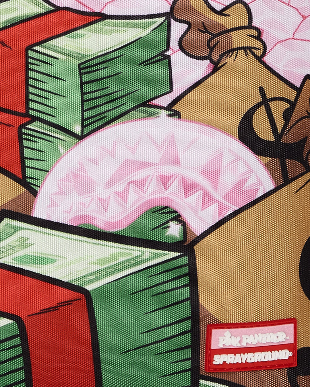 Sprayground PINK PANTHER FORTRESS OF MONEY-TUDE BACKPACK