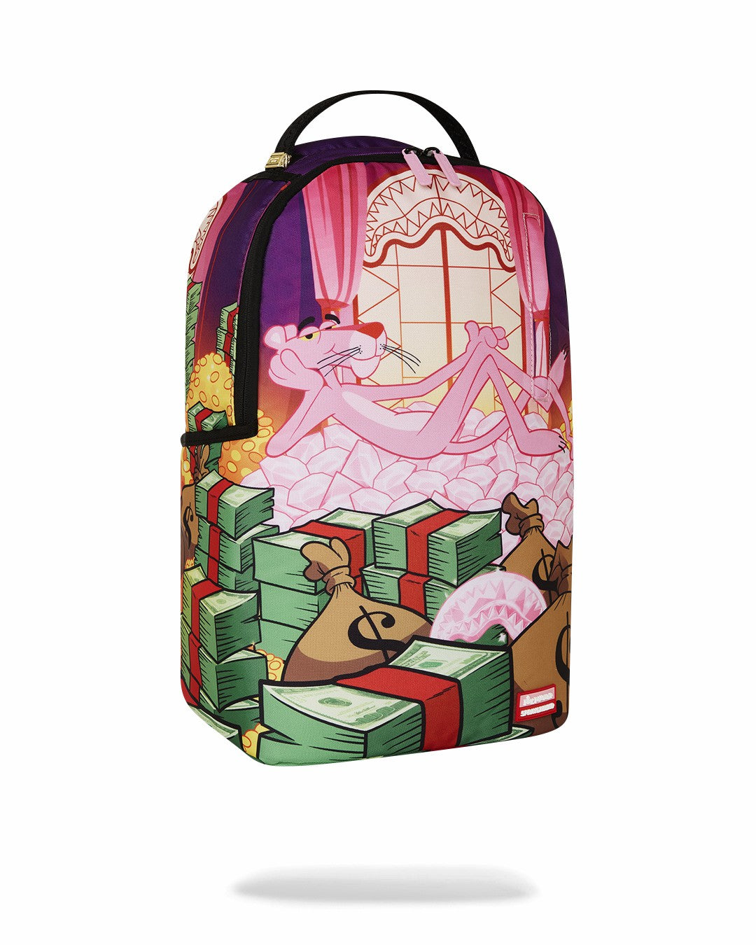Sprayground PINK PANTHER FORTRESS OF MONEY-TUDE BACKPACK