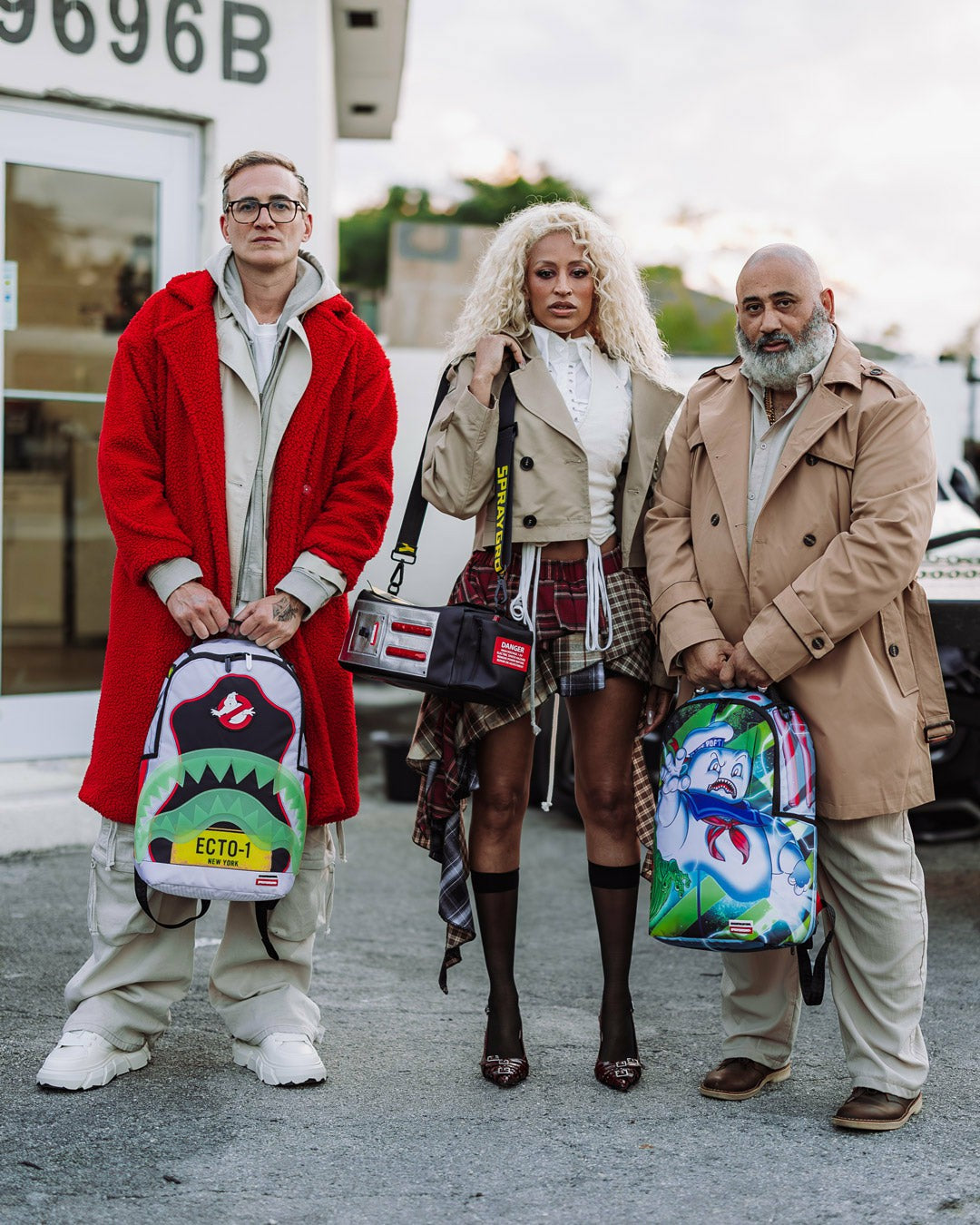 Sprayground GHOSTBUSTERS ECTO-SHARK BACKPACK
