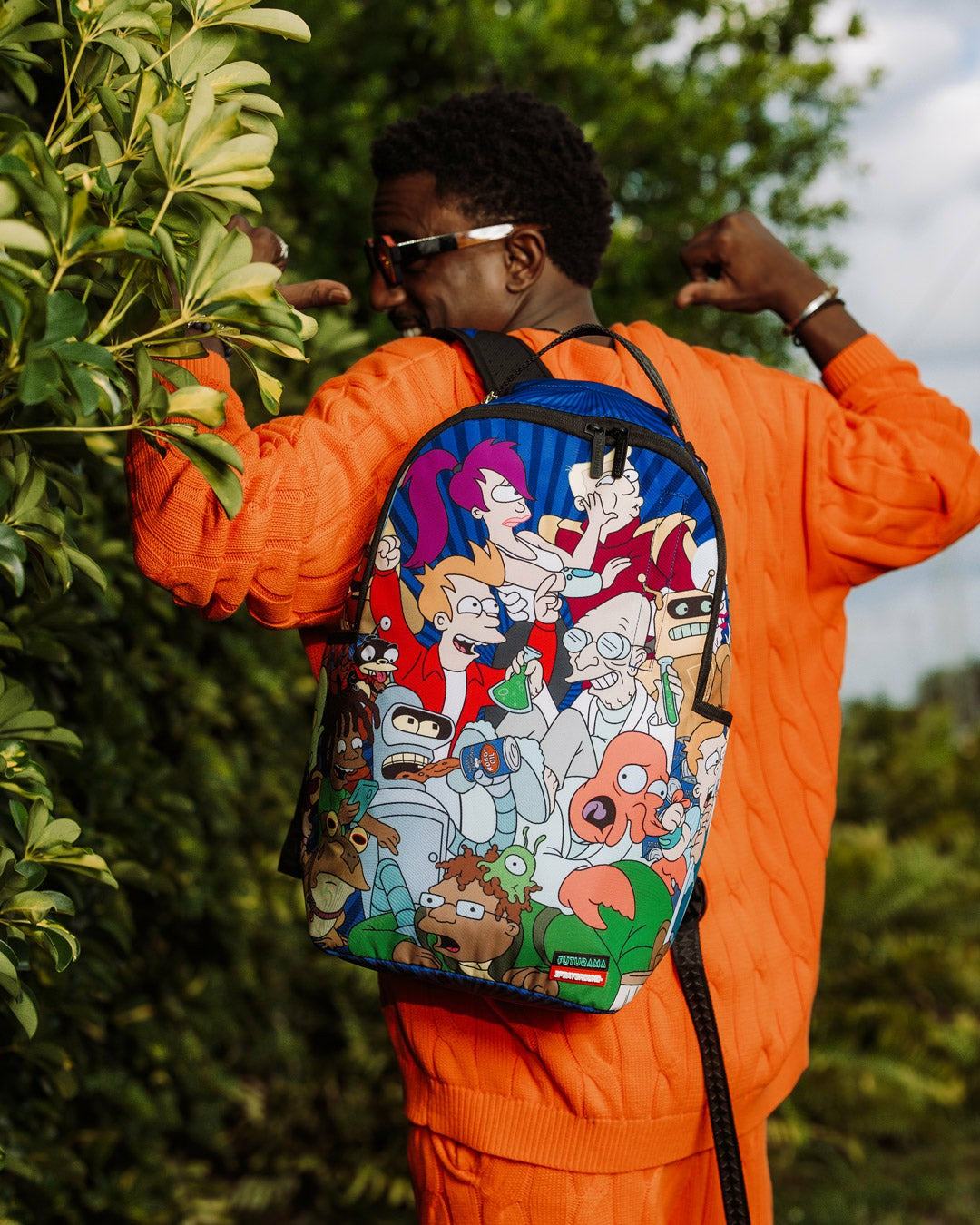 Sprayground FUTURAMA PLANET CREW PACK DLXR BACKPACK