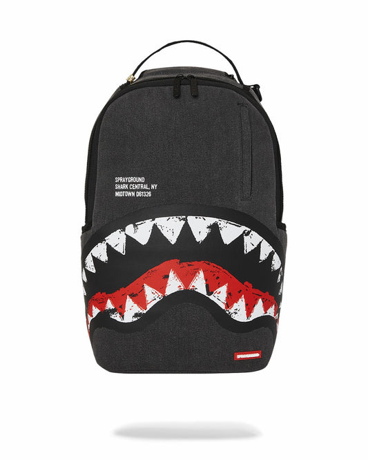 Sprayground SHARK CENTRAL DENIM VENOM BACKPACK