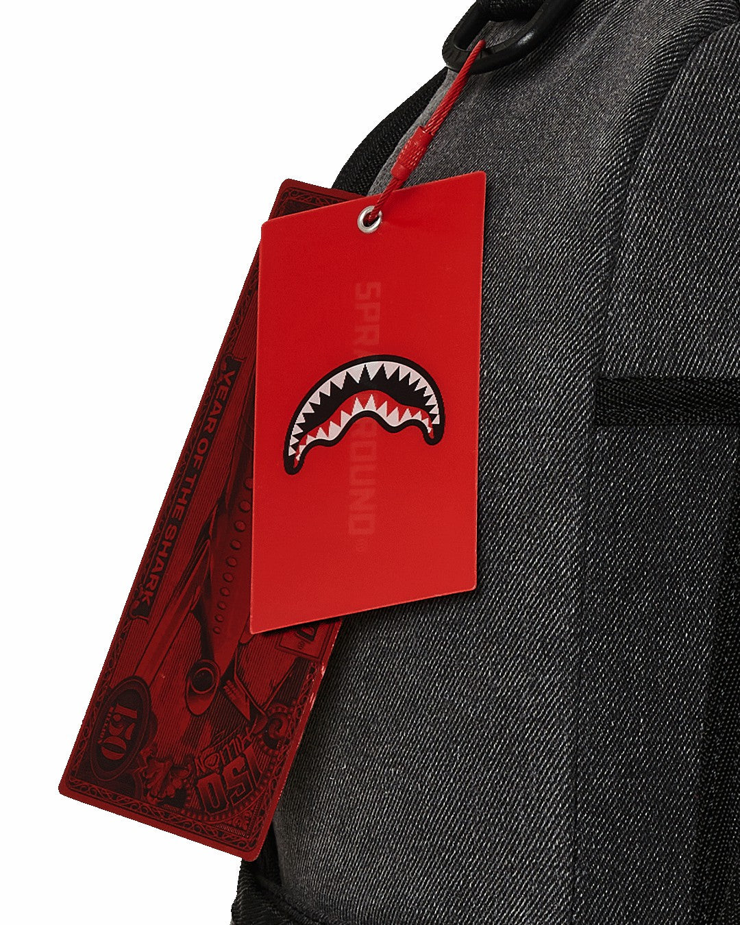Sprayground SHARK CENTRAL DENIM VENOM BACKPACK