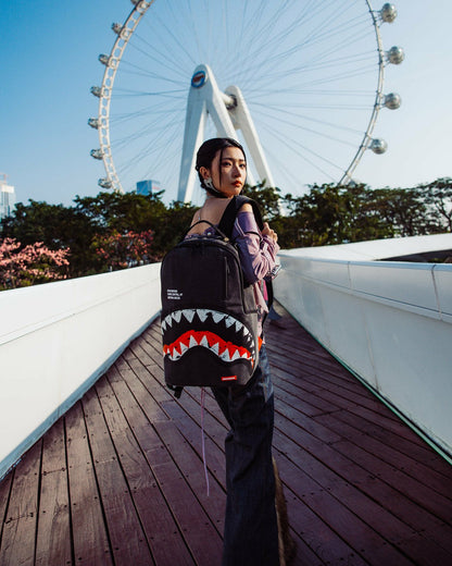 Sprayground SHARK CENTRAL DENIM VENOM BACKPACK