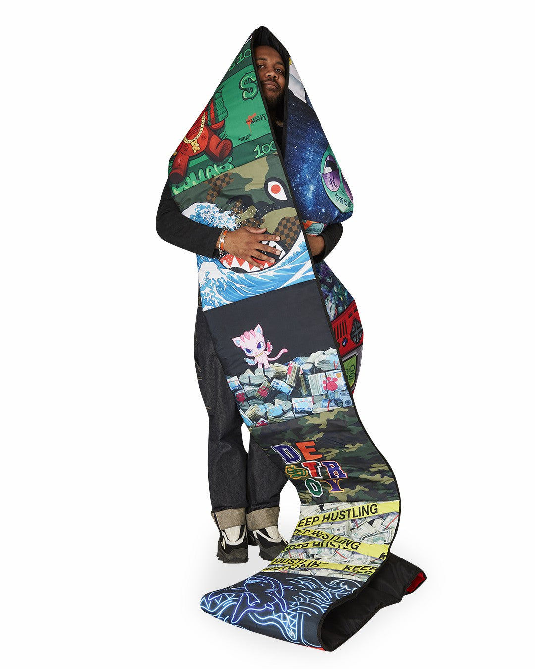 Sprayground THE SCROLL OF 15 YEARS DLXV BACKPACK (SUPER RARE)