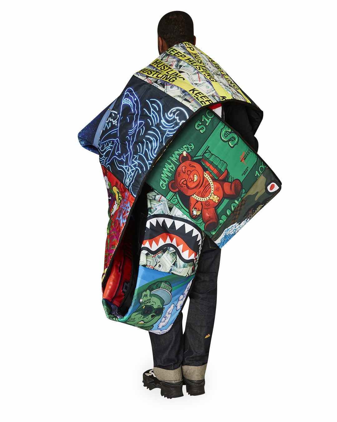Sprayground THE SCROLL OF 15 YEARS DLXV BACKPACK (SUPER RARE)