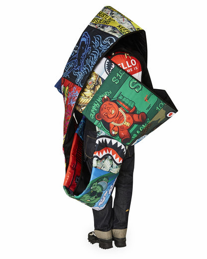 Sprayground THE SCROLL OF 15 YEARS DLXV BACKPACK (SUPER RARE)