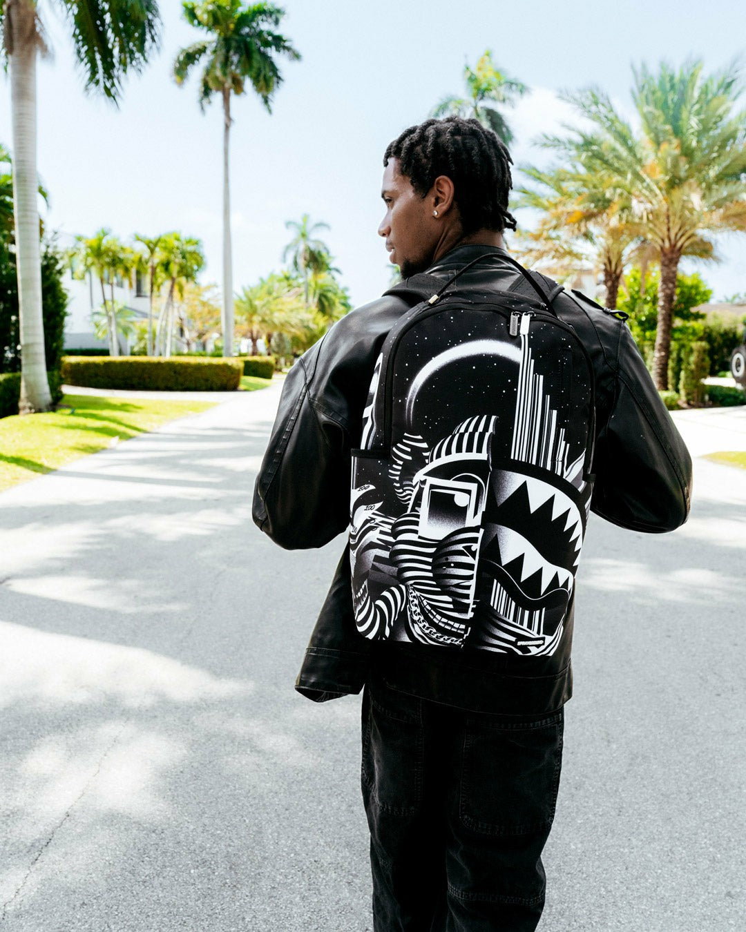 Sprayground PARALLEL UNIVERSE BEAR SHARK DLXR BACKPACK