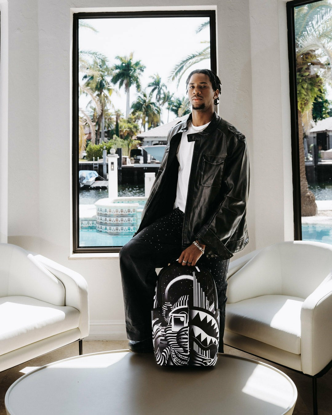 Sprayground PARALLEL UNIVERSE BEAR SHARK DLXR BACKPACK