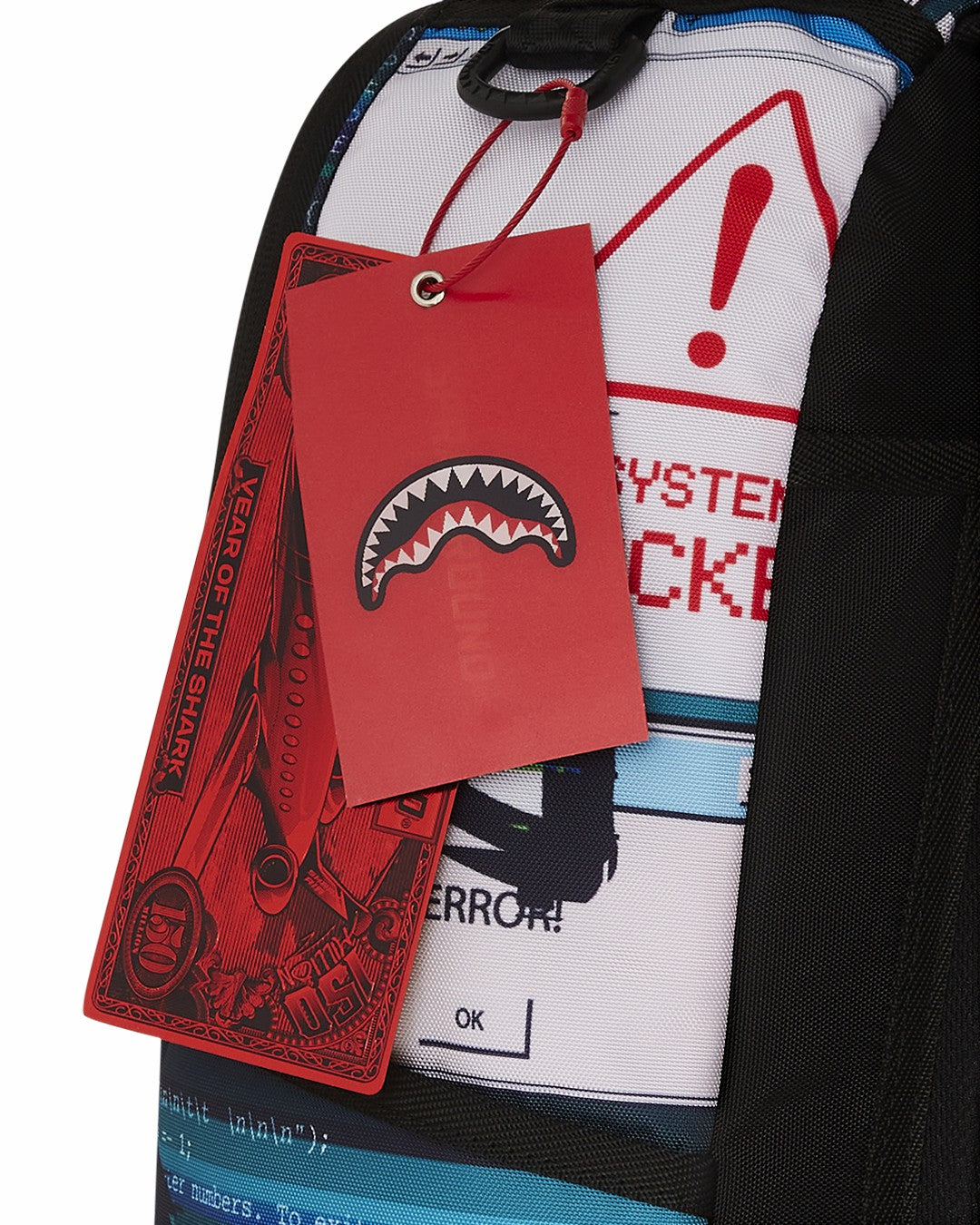 Sprayground HACKED & STACKED BUT I STILL GOT YOUR BACK DLXR BACKPACK