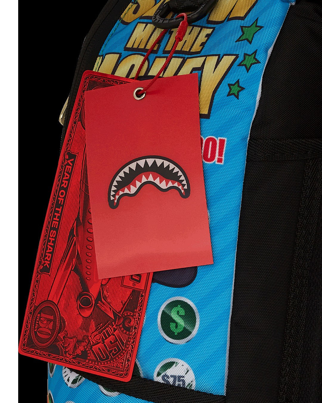 Sprayground BIG MONEY BIG MONEY BACKPACK (COMES WITH SCRATCH OFF PLAYING CARD)