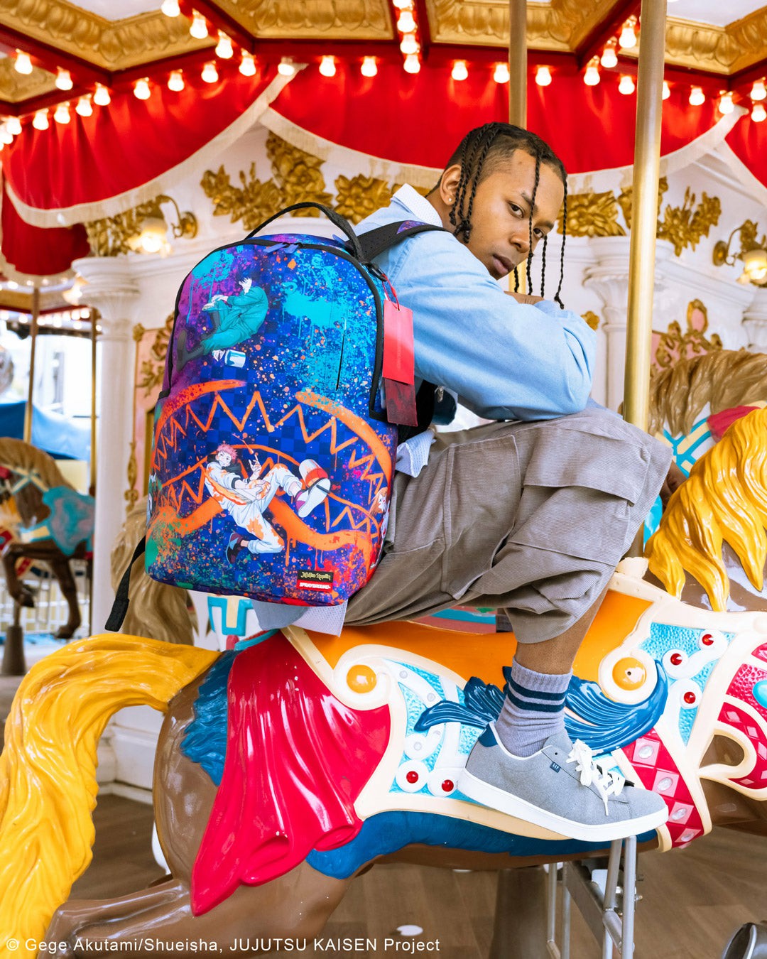 Sprayground JUJUTSU KAISEN PAINTERS JUMP BACKPACK