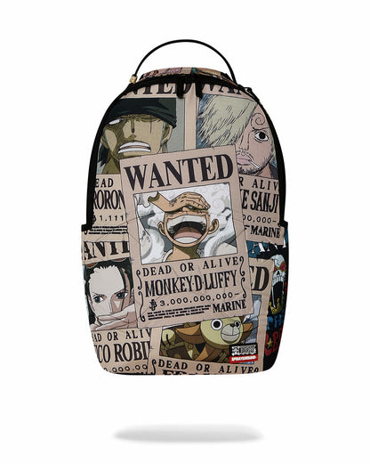 Sprayground ONE PIECE WANTED SHARK POSTERS BACKPACK