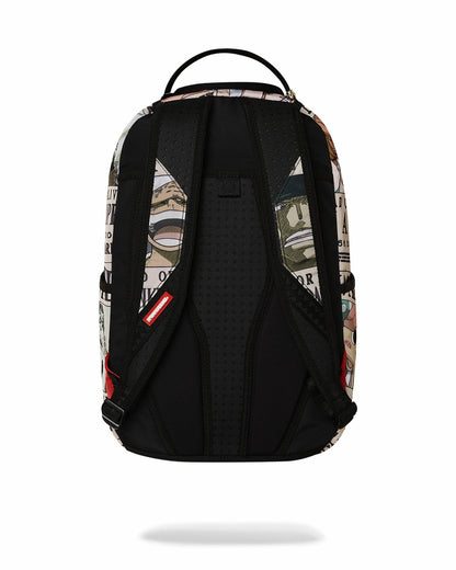 Sprayground ONE PIECE WANTED SHARK POSTERS BACKPACK