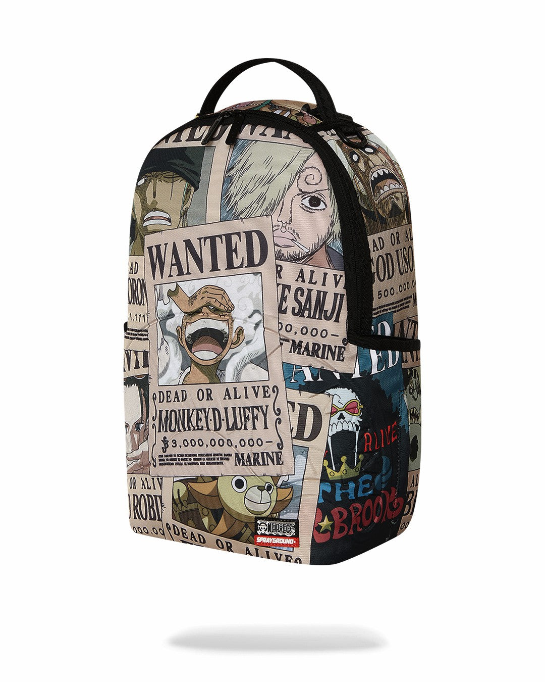 Sprayground ONE PIECE WANTED SHARK POSTERS BACKPACK
