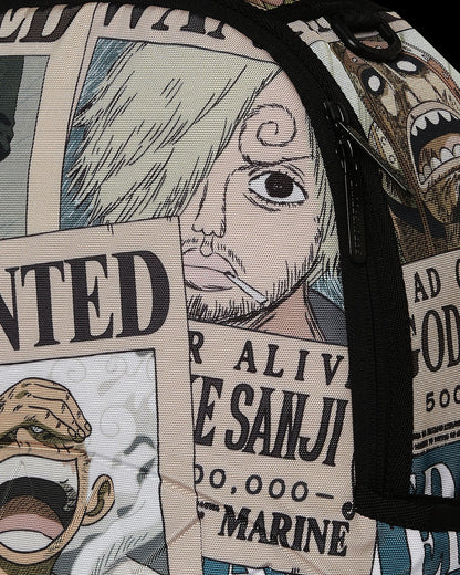 Sprayground ONE PIECE WANTED SHARK POSTERS BACKPACK