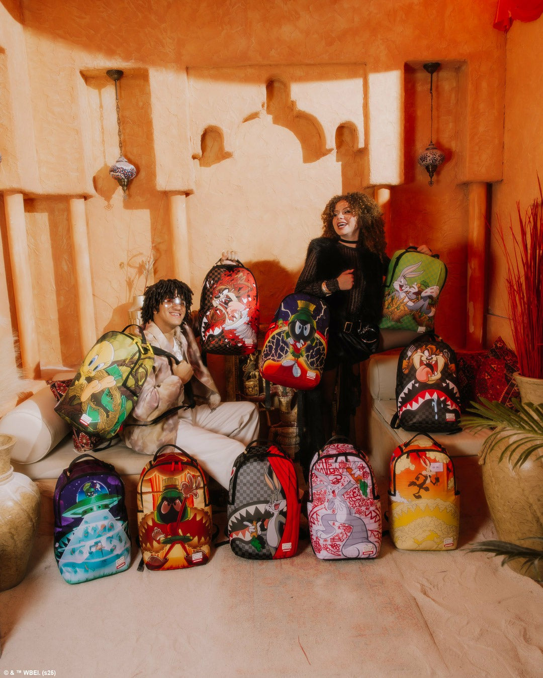 Sprayground LOONEY TUNES MARVIN THE MARTIAN PAYBACK DLXR BACKPACK