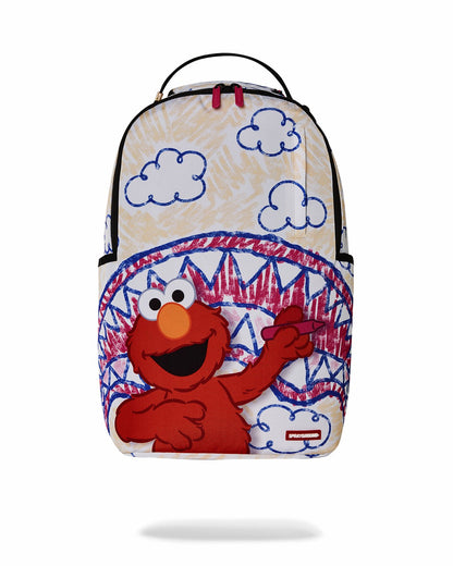Sprayground ELMO'S WORLD SHARK SKETCH BACKPACK