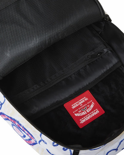 Sprayground ELMO'S WORLD SHARK SKETCH BACKPACK