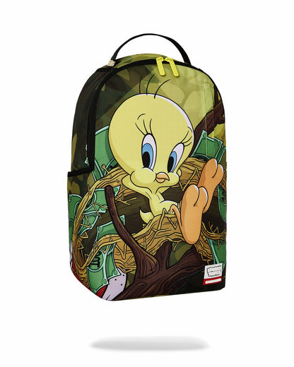 Sprayground LOONEY TUNES TWEETY CASH NEST BACKPACK