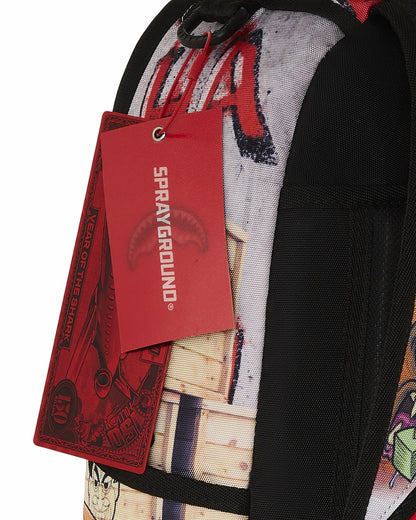 Sprayground HARLEY QUINN: MASION OF MAYHEM DLXR BACKPACK