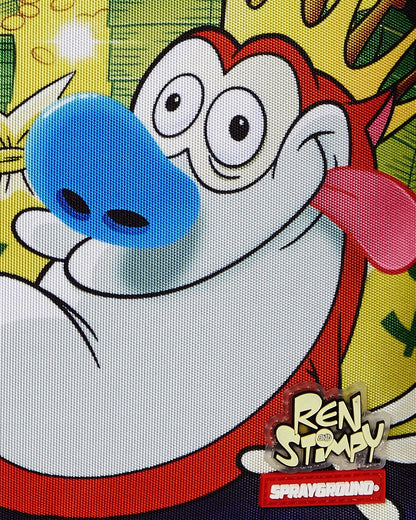Sprayground REN & STIMPY HIDDEN GOLD MINE DLXR BACKPACK