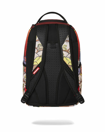 Sprayground MONOPOLY GOLD EMPIRE THRONE BACKPACK