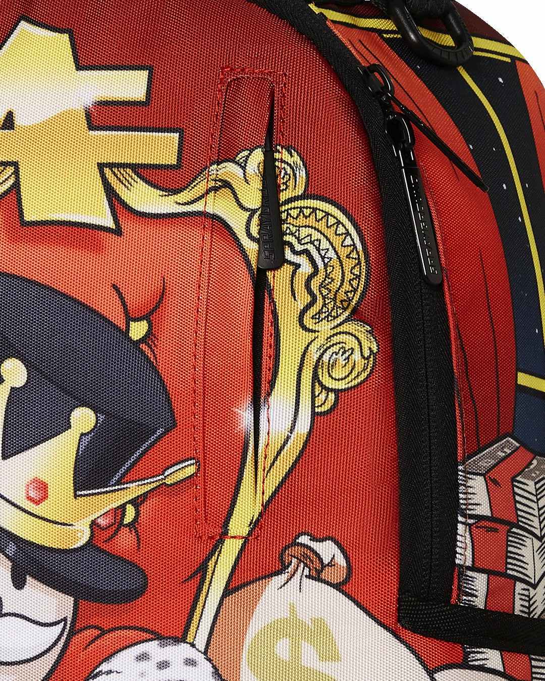Sprayground MONOPOLY GOLD EMPIRE THRONE BACKPACK