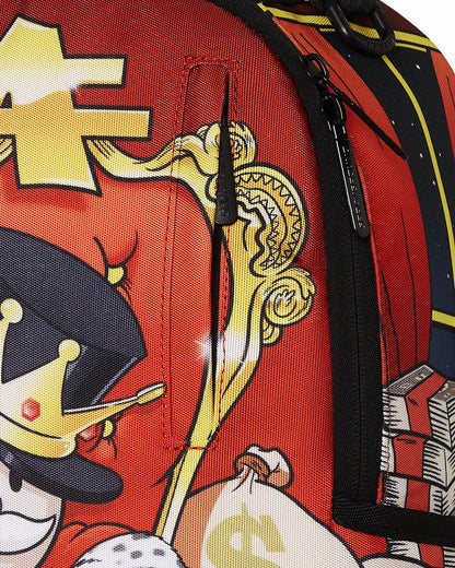Sprayground MONOPOLY GOLD EMPIRE THRONE BACKPACK