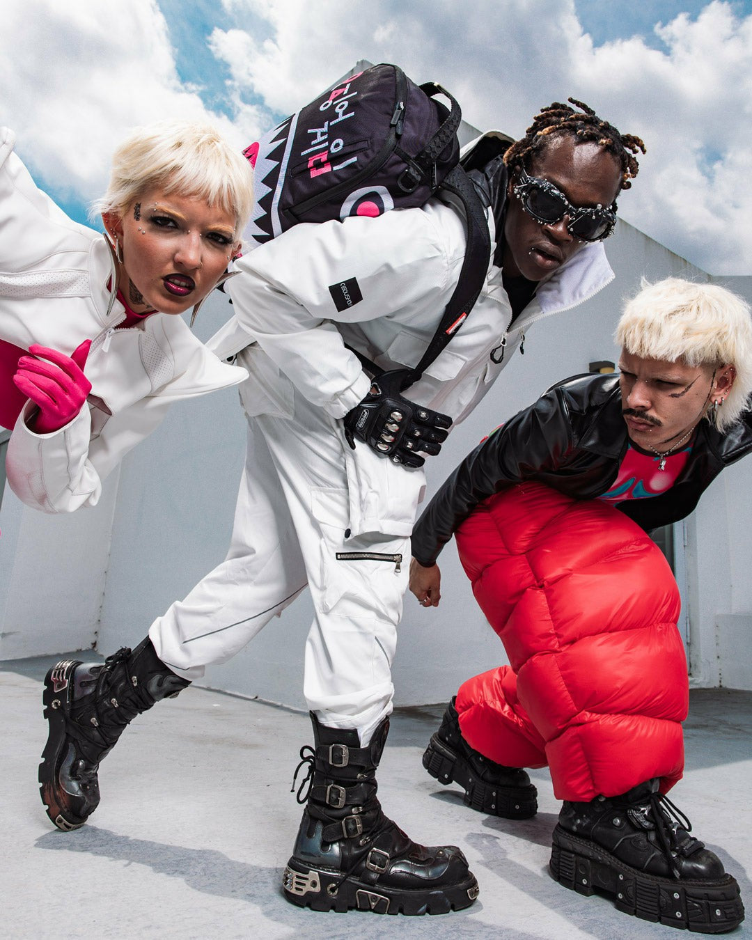 Sprayground SQUID GAME COLLAB LOGO LOCKUP BACKPACK