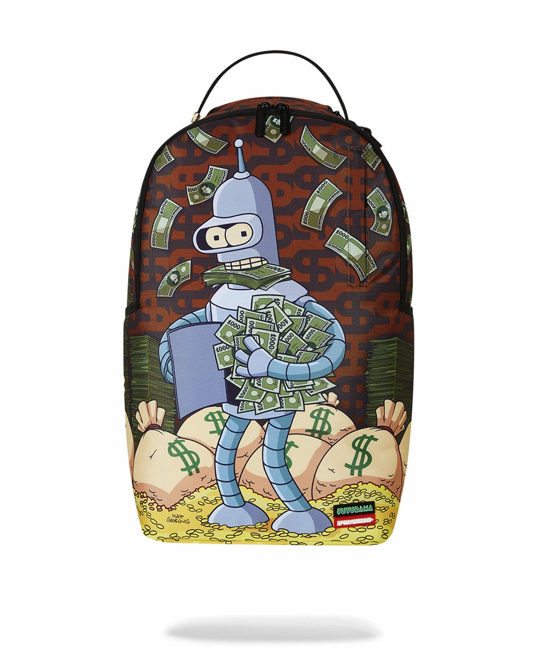 Sprayground FUTURAMA CASH-IN BENDER BACKPACK