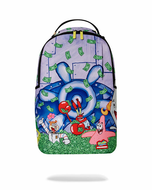 Sprayground SPONGEBOB CREW MONEY BATH DLXR BACKPACK