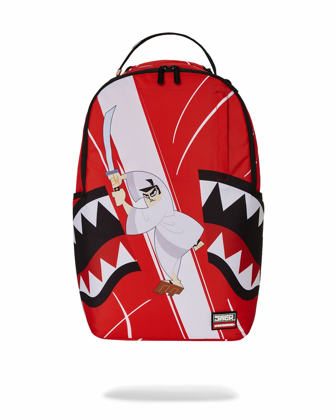 Sprayground SAMURAI JACK SHARK MOUTH SLICE DLXR BACKPACK