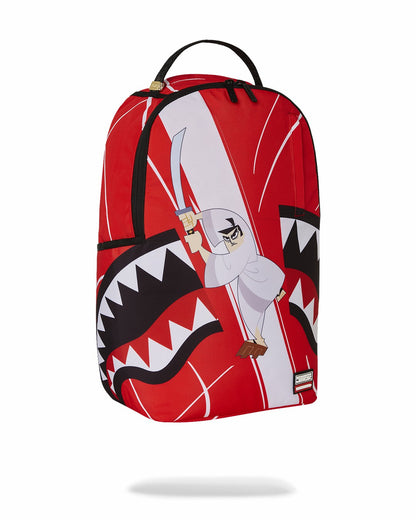 Sprayground SAMURAI JACK SHARK MOUTH SLICE DLXR BACKPACK