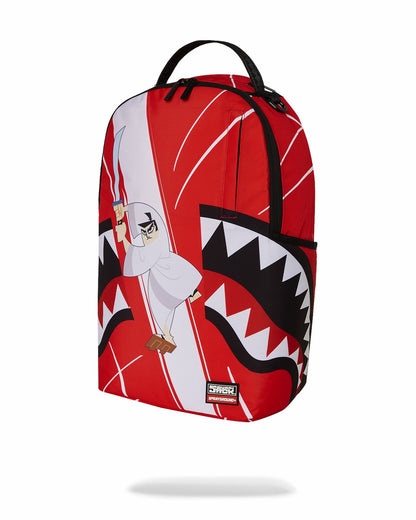 Sprayground SAMURAI JACK SHARK MOUTH SLICE DLXR BACKPACK