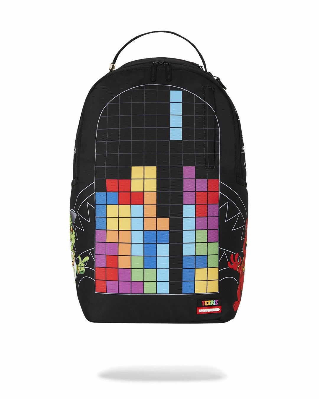 Sprayground TETRIS WITH DIABLO AND MONEY BEAR BACKPACK