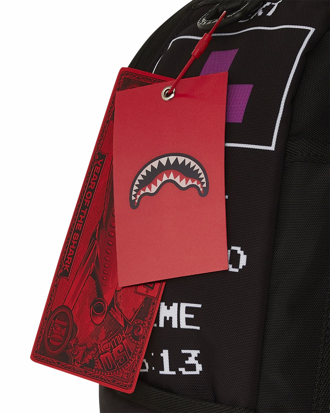 Sprayground TETRIS WITH DIABLO AND MONEY BEAR BACKPACK