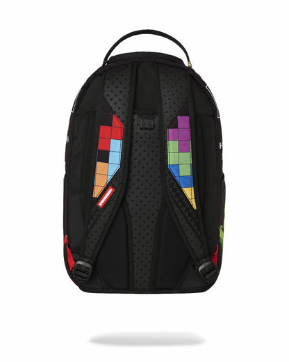 Sprayground TETRIS WITH DIABLO AND MONEY BEAR BACKPACK