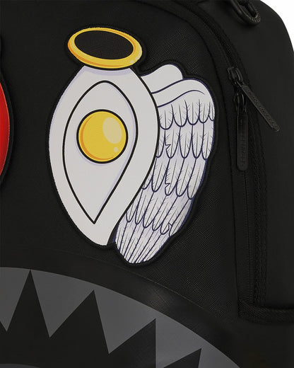 Sprayground SPLIT SAINT VELCRO REMOVABLE 6 EYES SHARK BACKPACK