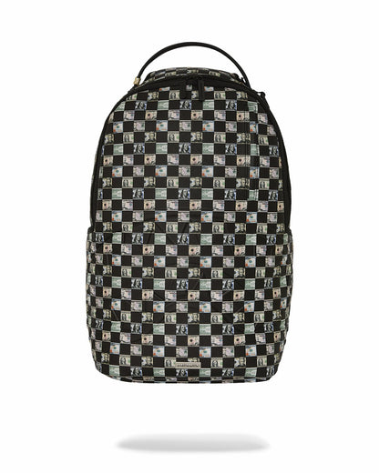 Sprayground CHECKS CASHED DLX BACKPACK