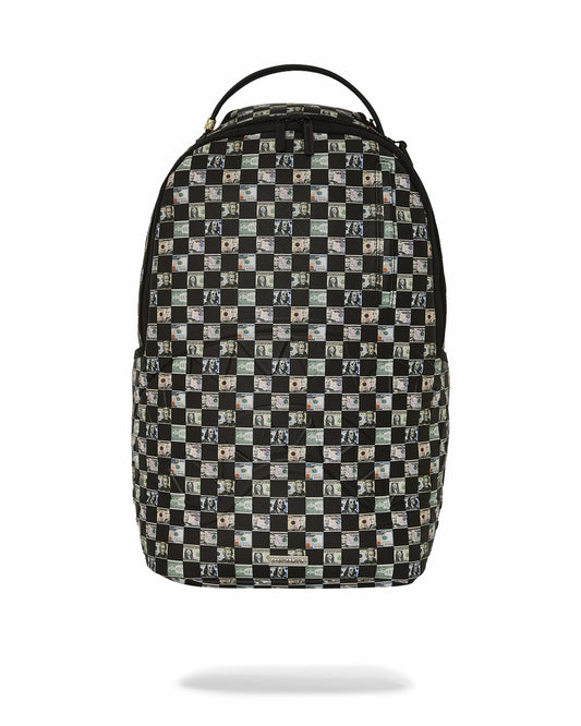 Sprayground CHECKS CASHED DLX BACKPACK