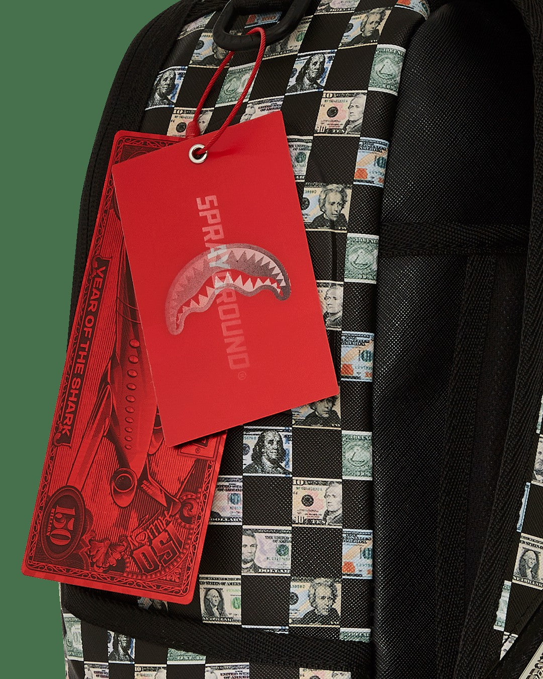 Sprayground CHECKS CASHED DLX BACKPACK