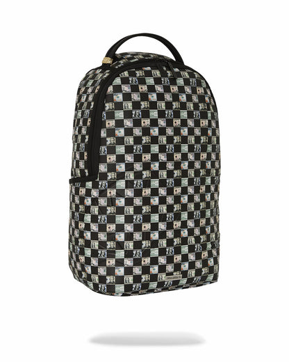 Sprayground CHECKS CASHED DLX BACKPACK