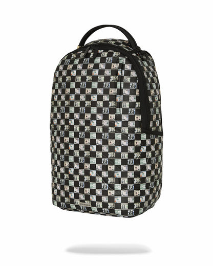 Sprayground CHECKS CASHED DLX BACKPACK