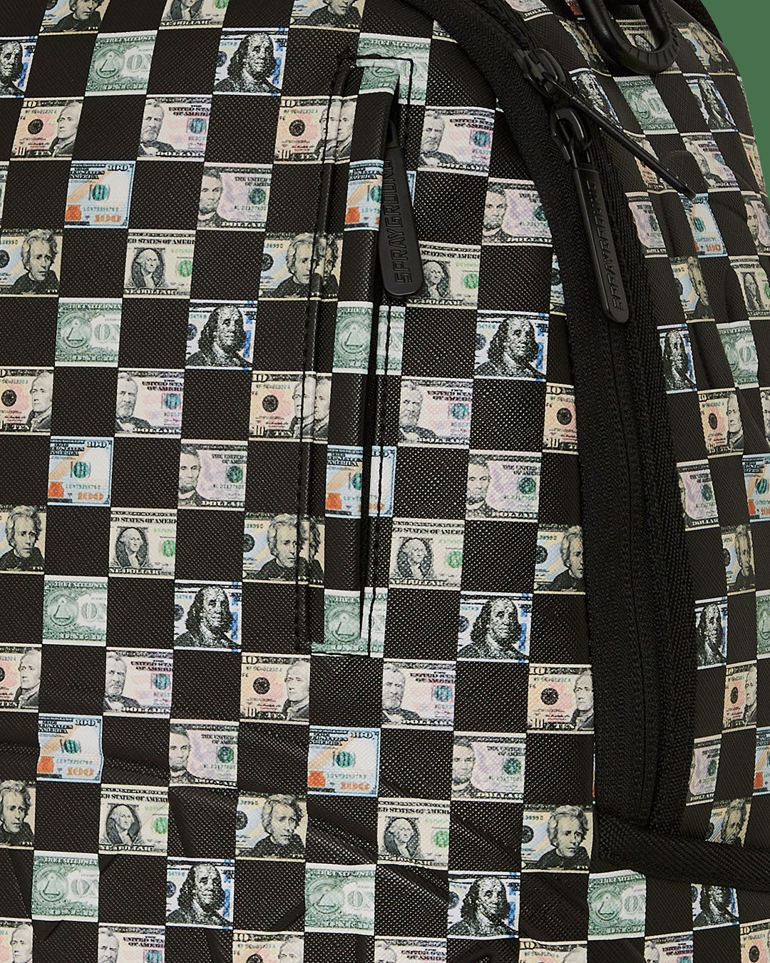 Sprayground CHECKS CASHED DLX BACKPACK