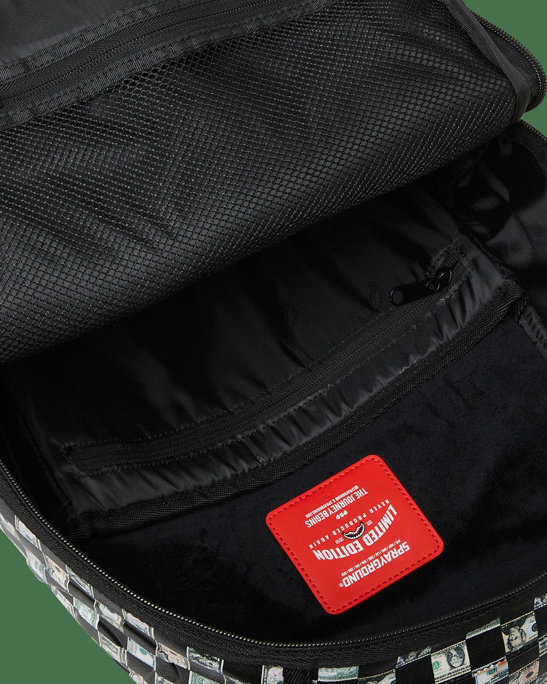 Sprayground CHECKS CASHED DLX BACKPACK