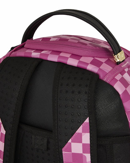 Sprayground PINK CAMOCHECK BACKPACK